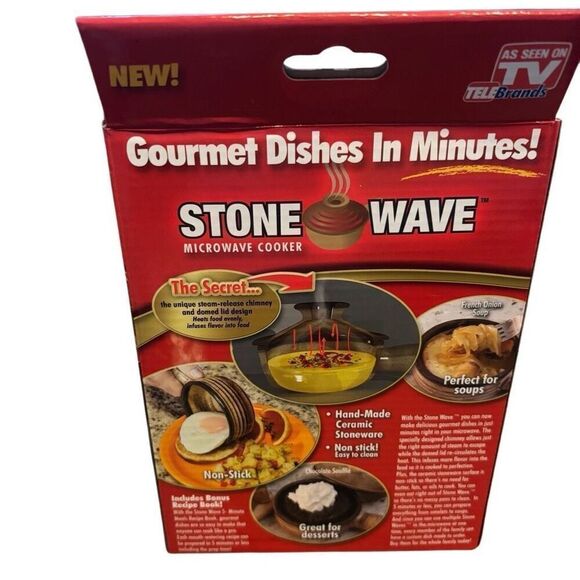 Stone Wave Microwave Cooker *New, Open Box* - Picture 6 of 7